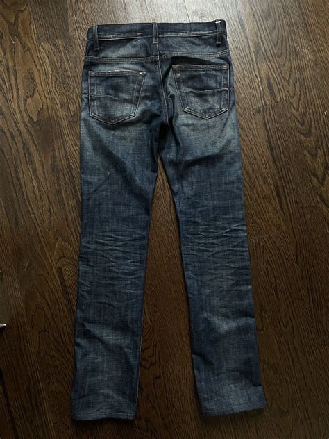 dior homme raw jeans|Dior hedi jeans.